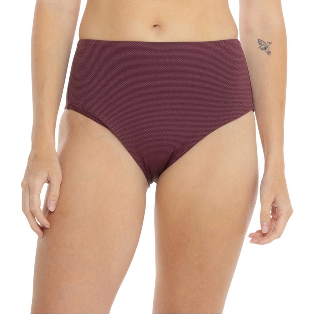 NWT! SPANX ‘Pique High Rise Shaping Cheeky’  Mulberry: XS